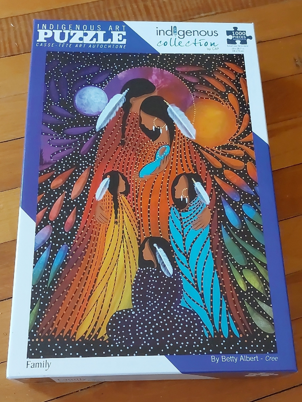 Family By Betty Albert - Cree Indigenous Collection 1000pc Puzzle